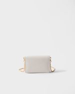 Prada Saffiano leather card holder with shoulder strap - Image 2